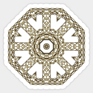 Bronze Age Mandala Sticker